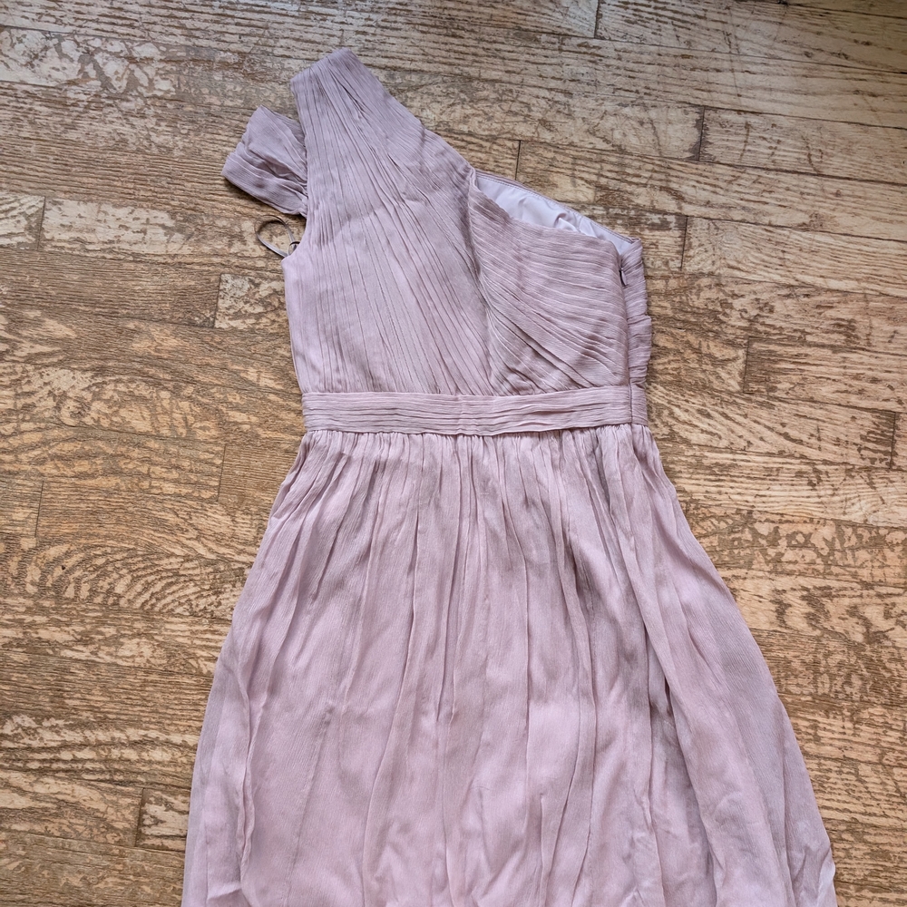 J. Crew One Shoulder Dress in Light Purple - Picture 2 of 3
